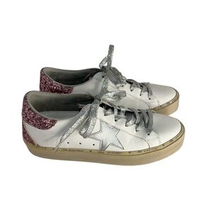 Shu Shop Reba Glitter Sneaker Size 8.5 NEW In Box Platform